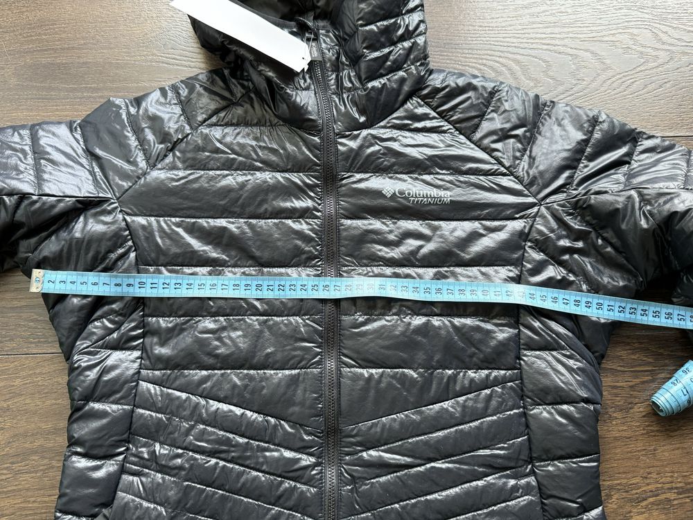 Kurtka damska Columbia Platinum Peak Hooded Jacket - black, rozm M