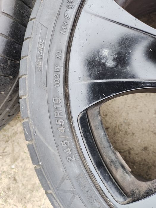 Шини з легкосплавними дисками VW Audi 8,5Jx19 ET15