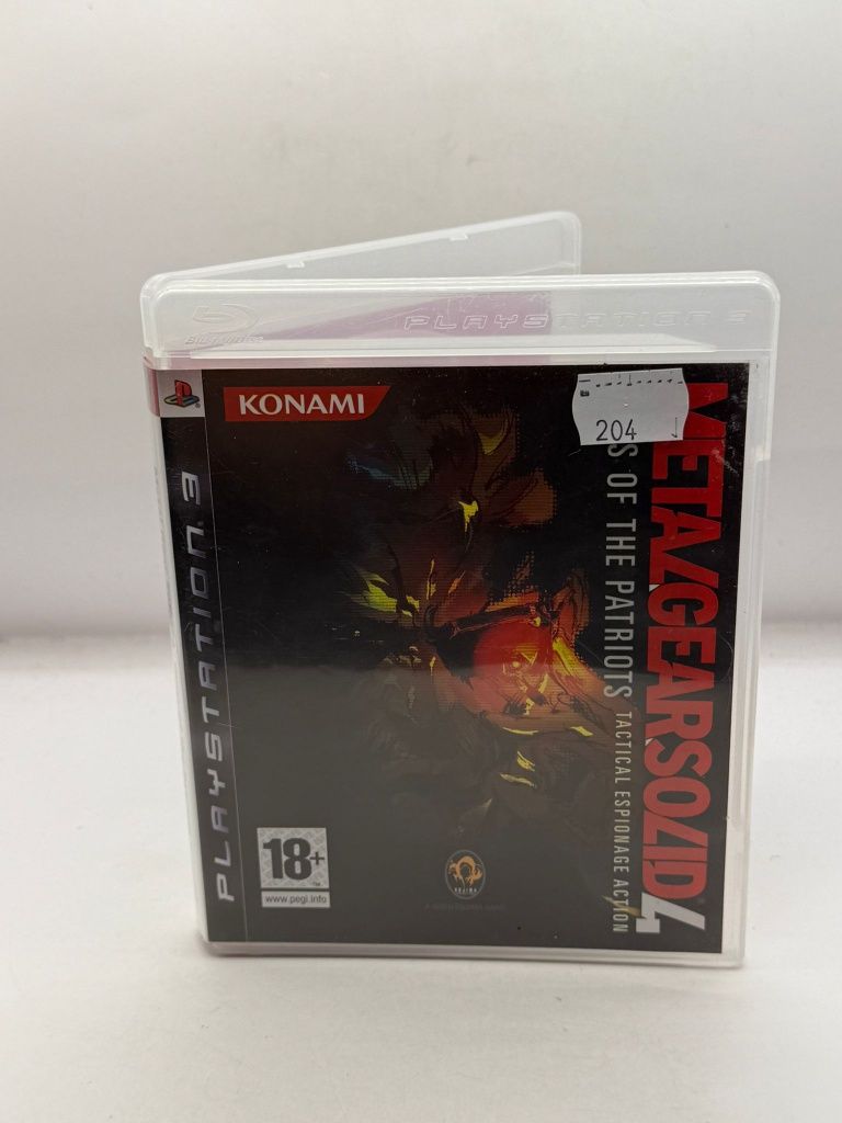 Metal Gear Solid 4 3xA Ps3 nr 0204