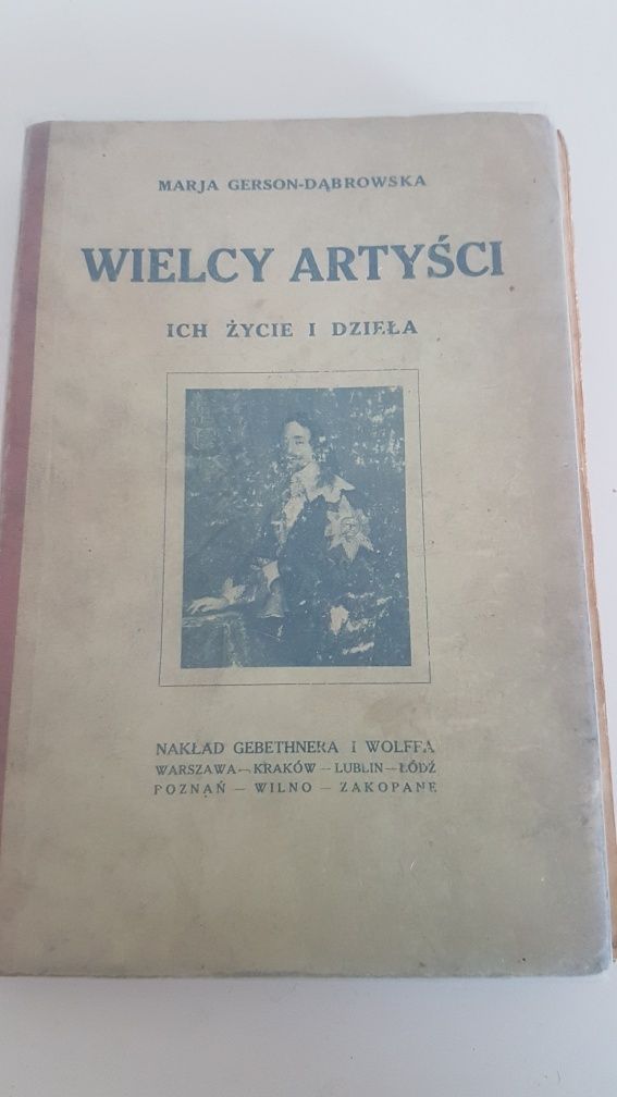 Wielcy Artyści. Ich życie i dzieła. 1925r.