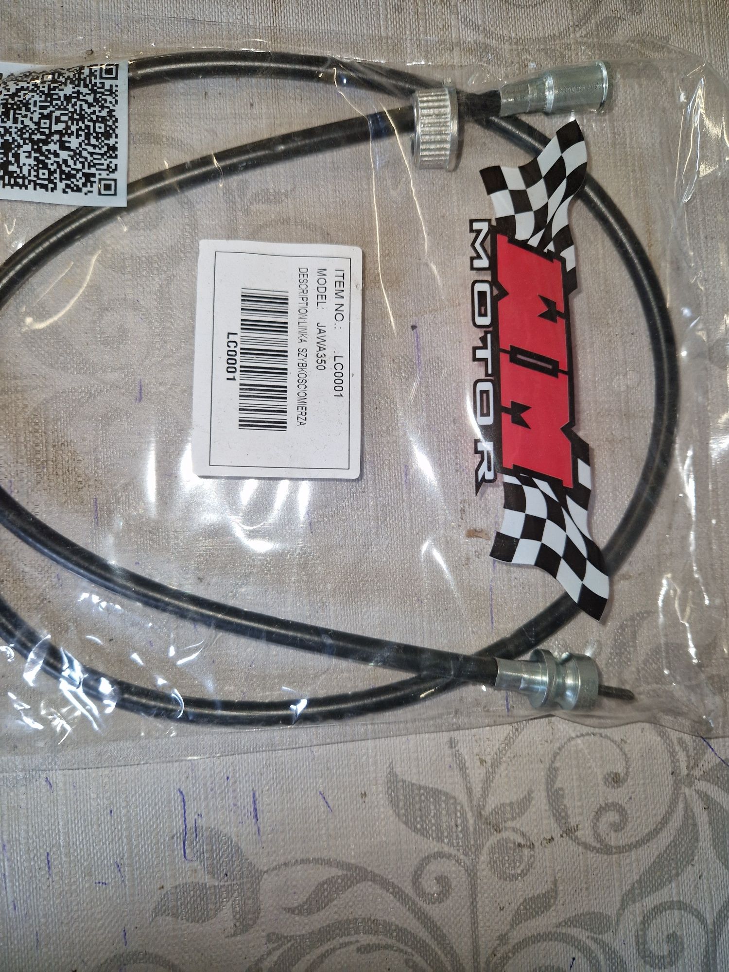 Nowa linka licznika prędkościomierz jawa 350 ts sport dekiel lux itp