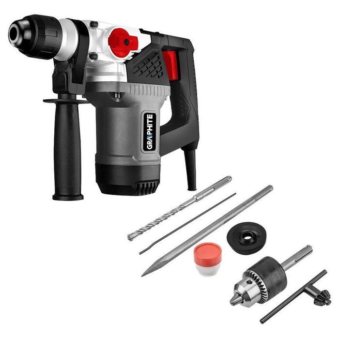Młot Udarowy Obrotowy Sds+ 900W, Udar 4J   Walizka Graphite