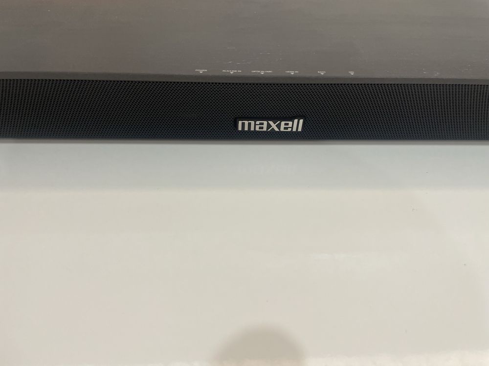 Coluna de som tv maxell