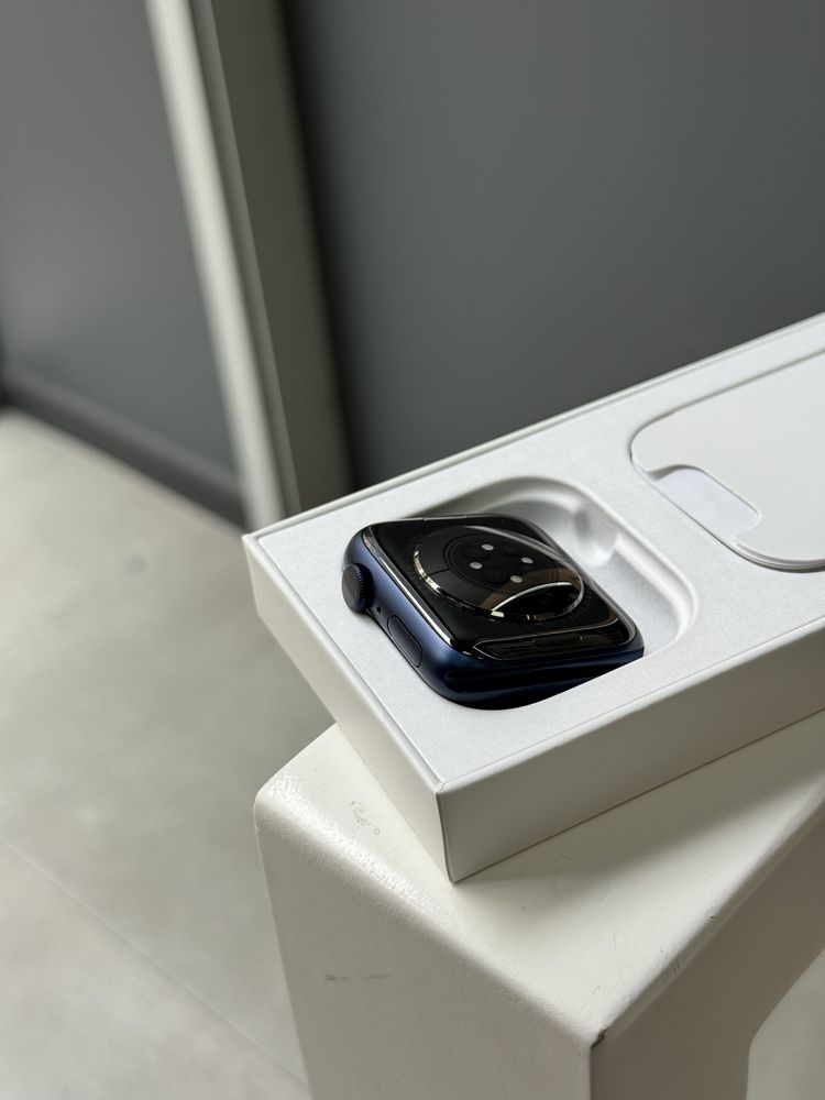 Б/у Apple Watch 6 44mm Blue (Повний комплект | 100%)