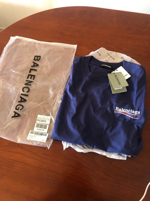 Balenciaga political tshirt