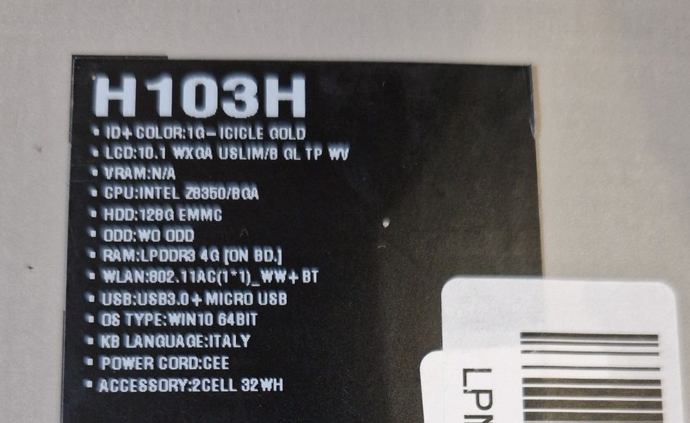 ASUS Transformer H103H