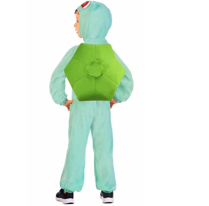 Kostium strój przebranie Pokemon Bulbasaur zielony Amscan r. 116