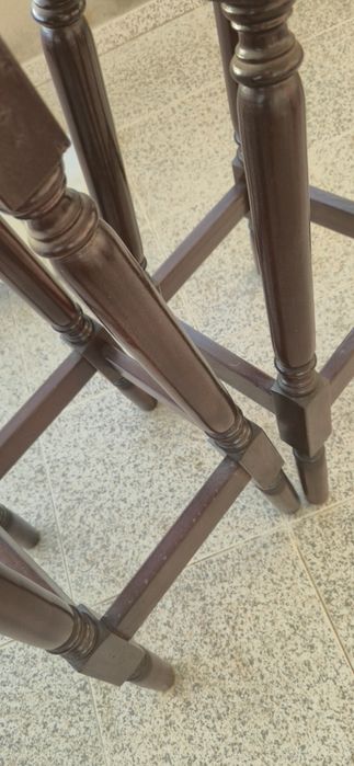 Bancos madeira massiça