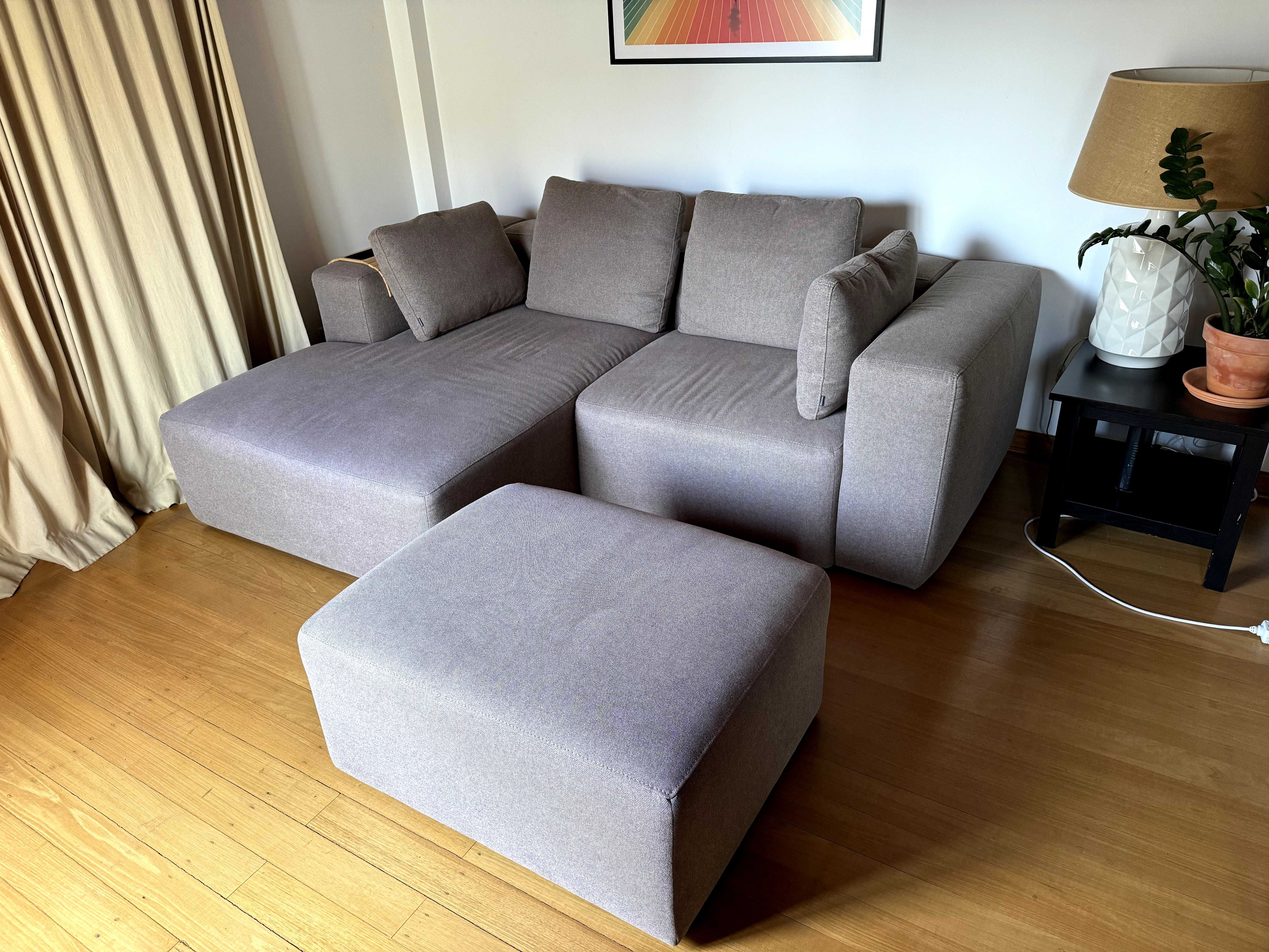 Sofá Kave Home - 50% de desconto (pouquíssimo uso).