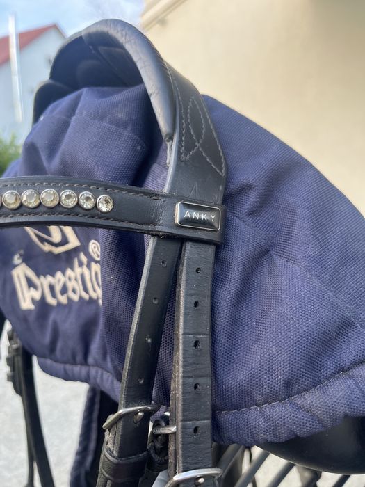 Ogłowie ujeżdzeniowe anatomiczne ANKY