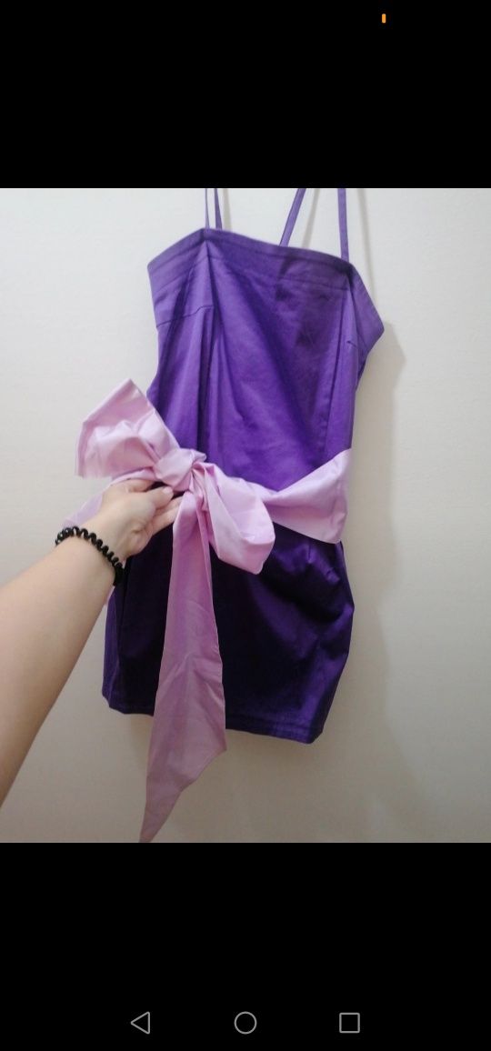 Vestido roxo/lilás