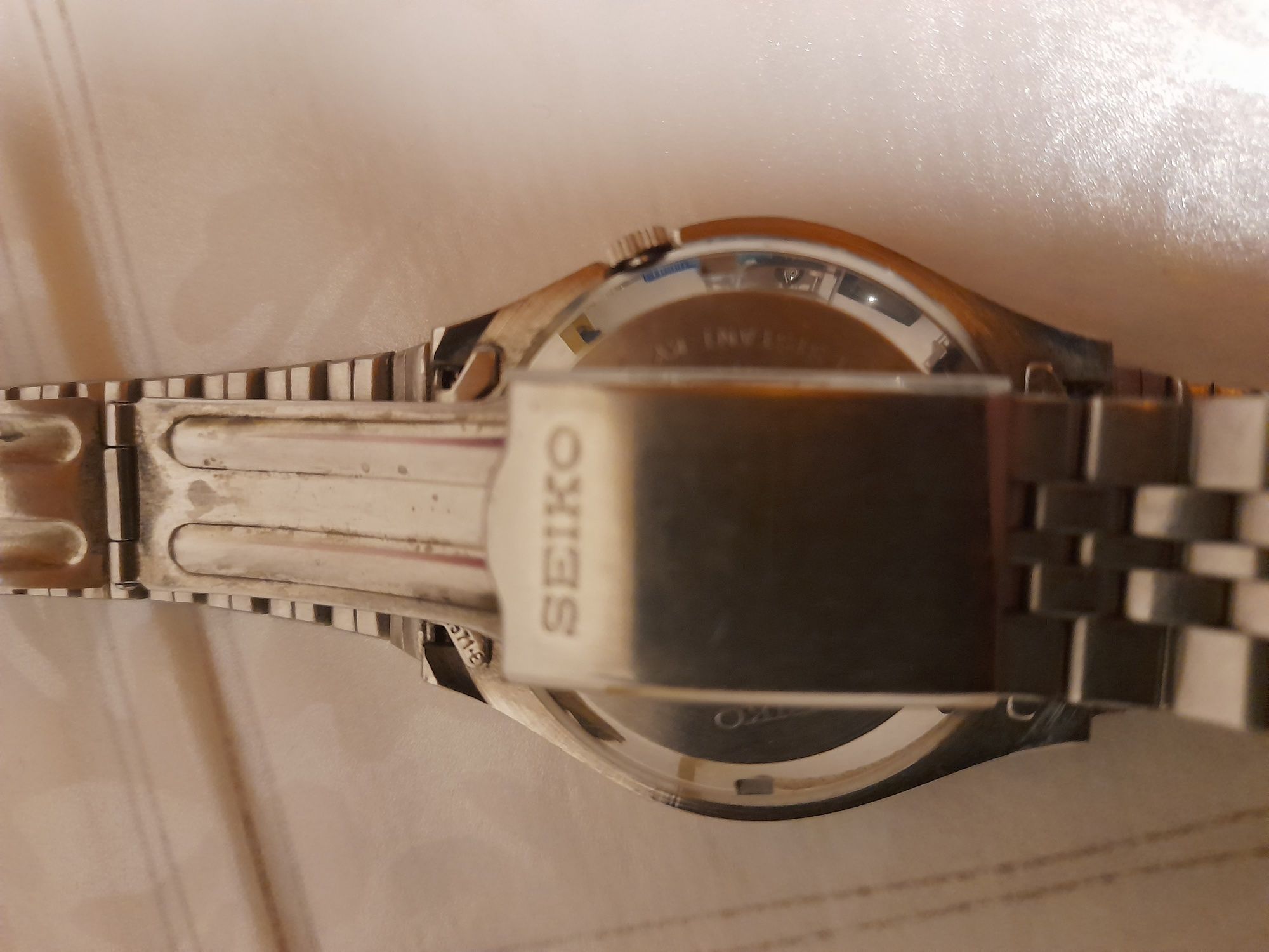 Relogio marca seiko ano 1980 irrepreensível. Como novo aceito proposta