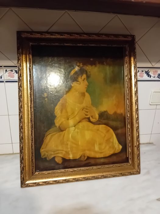 Quadro Antigo Decorativo