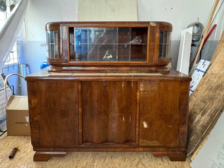 Kredens / Komoda / Nadstawka Vintage Retro Lata 20/30