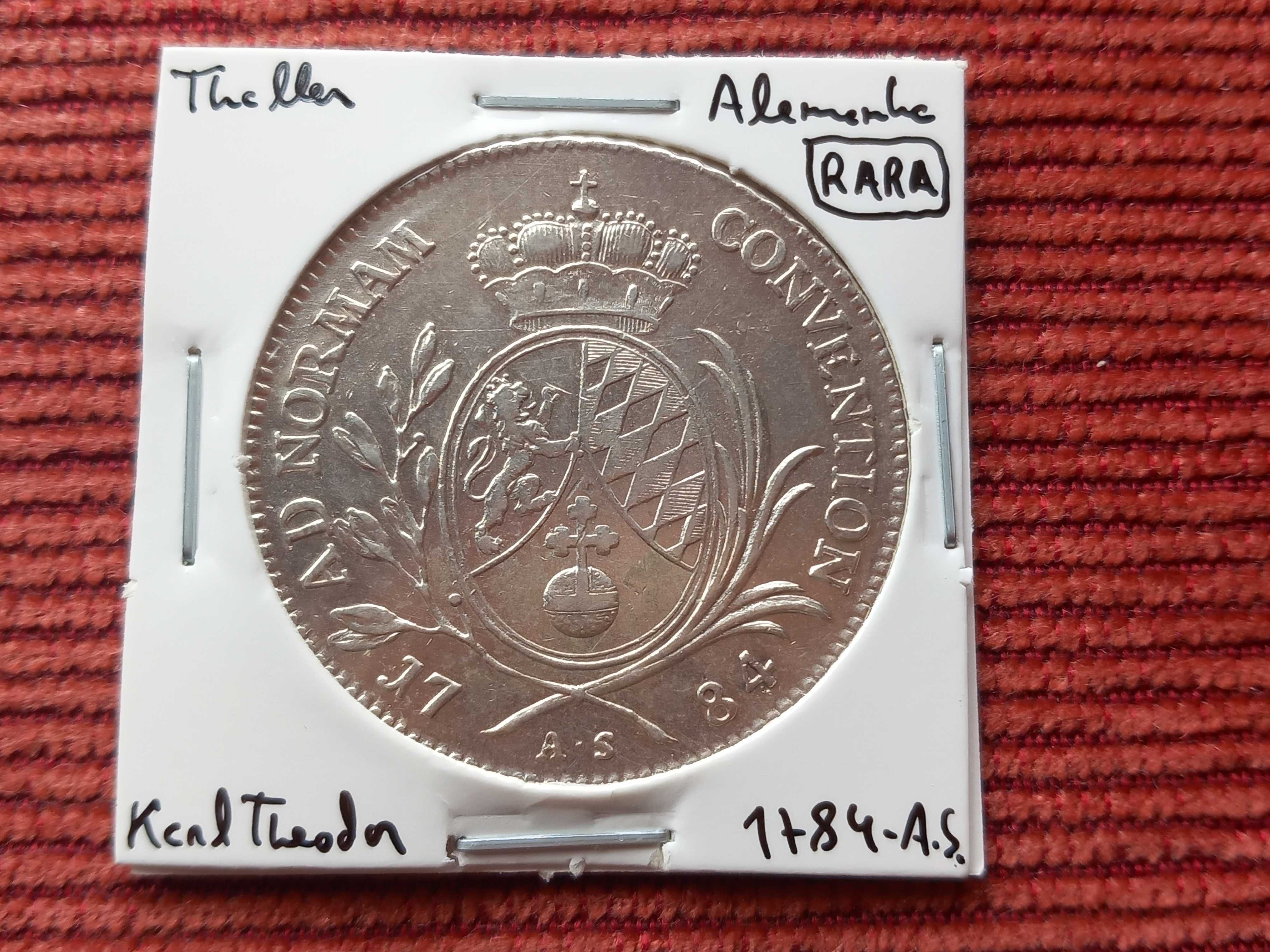 Moeda Thaller Alemanha 1784