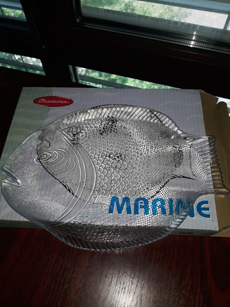 Блюдо 35×26 новое  MARINE Турция тарелка