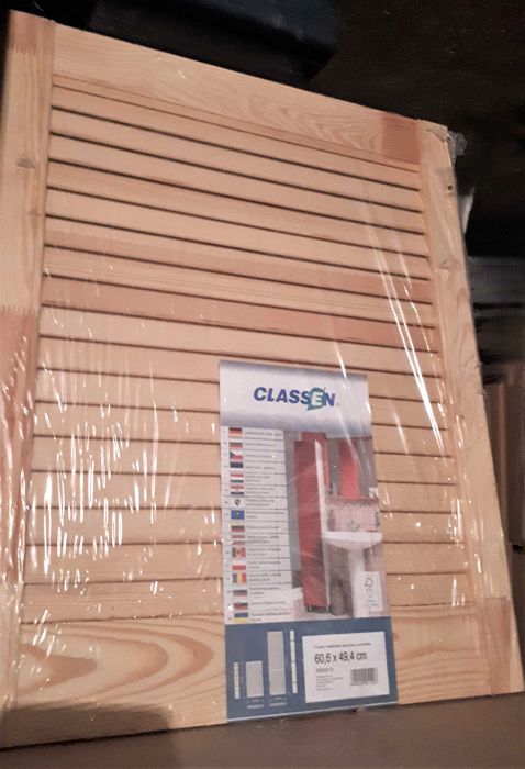 nowy front meblowy ażurowy sosnowy 60,6/49,4 cm