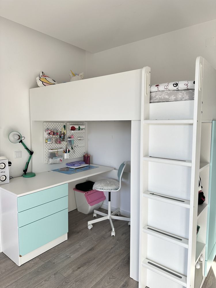 cama alta para criança