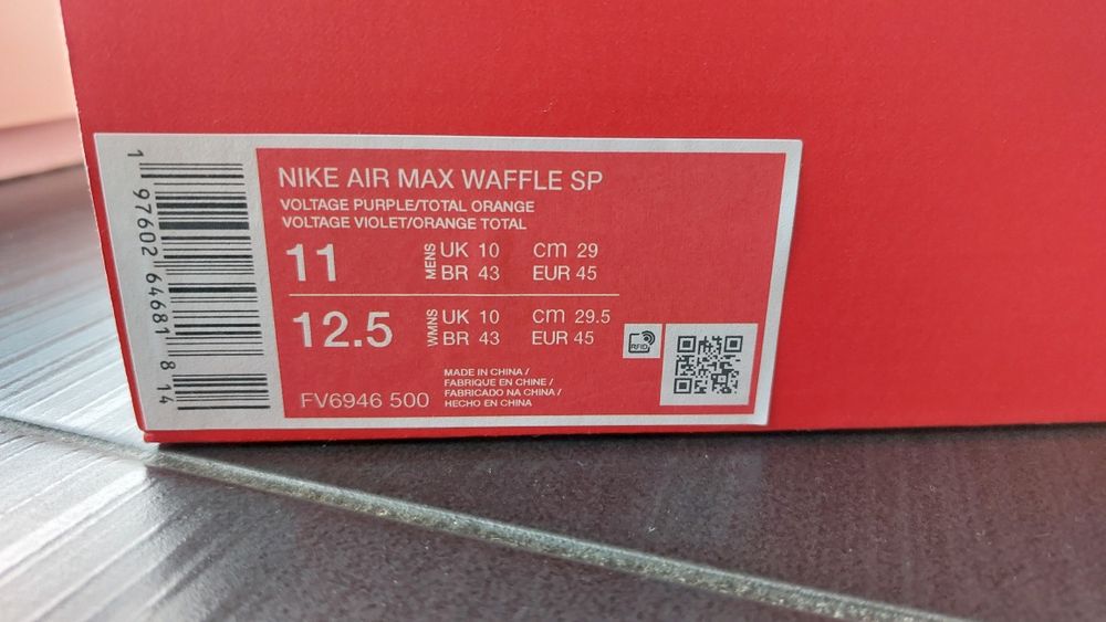 Buty NIKE air max waffle SP rozm. 45