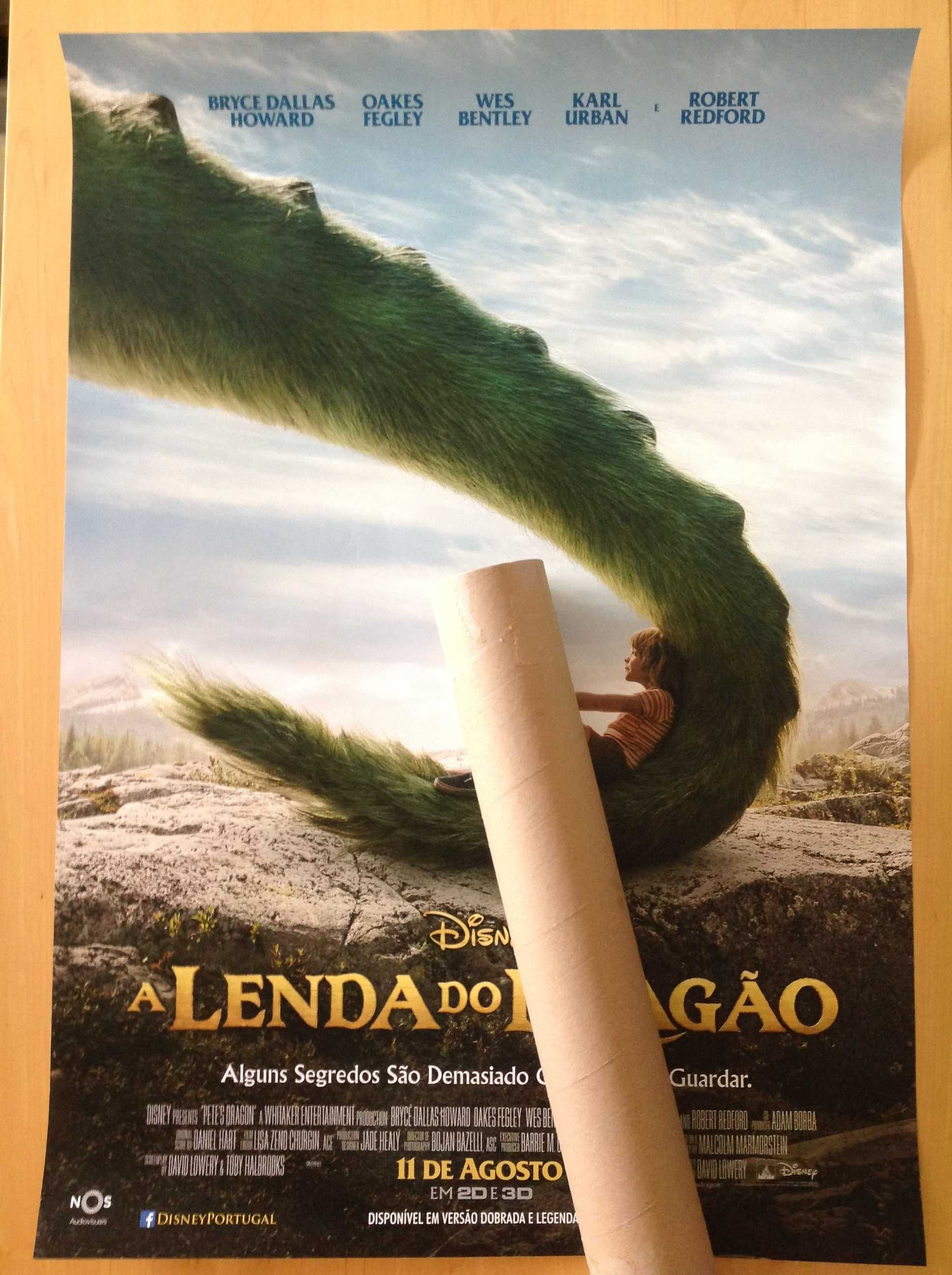 Poster original do filme A Lenda do Dragão (portes incluídos no preço)