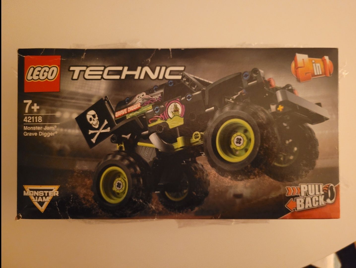 LEGO TECHNICS 42118 Monster Truck Grave Digger 2w1