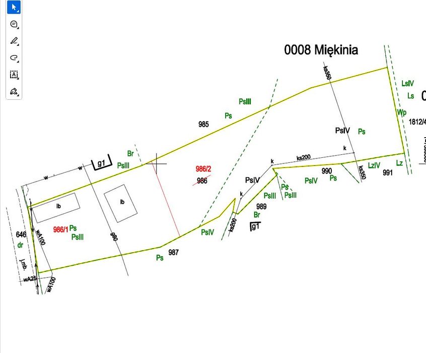Budowlana działka Miękinia Krzeszowice okazja bezpośrednio