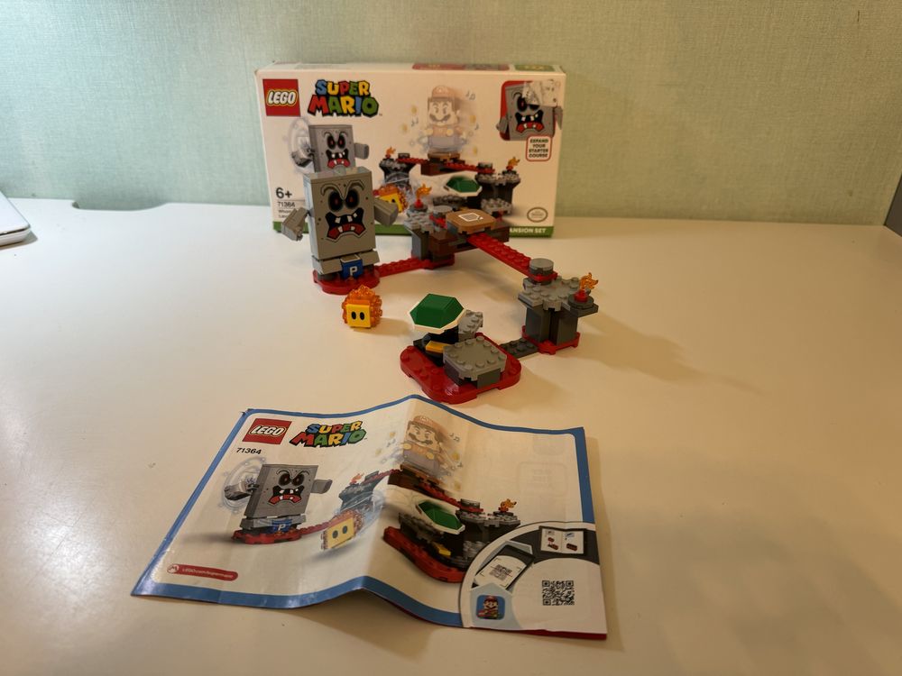 Конструктор Lego Super Mario Лавовая проблема 71364