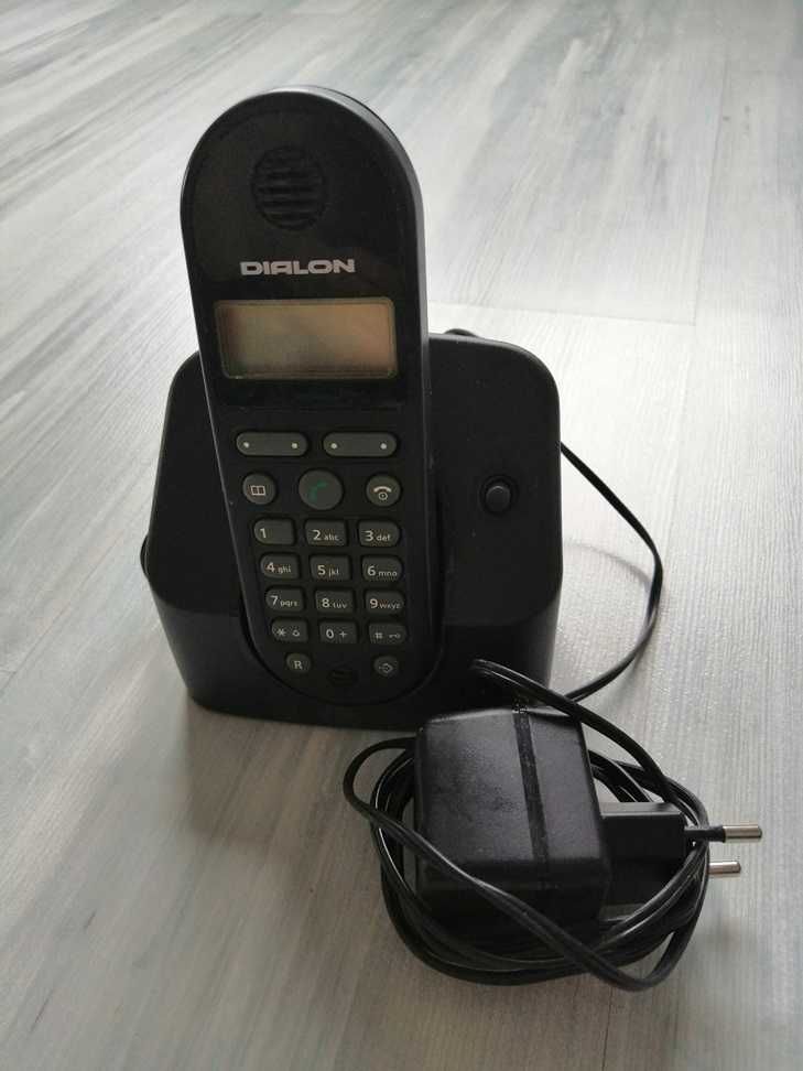 Telefon stacjonarny bezprzewodowy DIALON EASY. Interface analogowy.