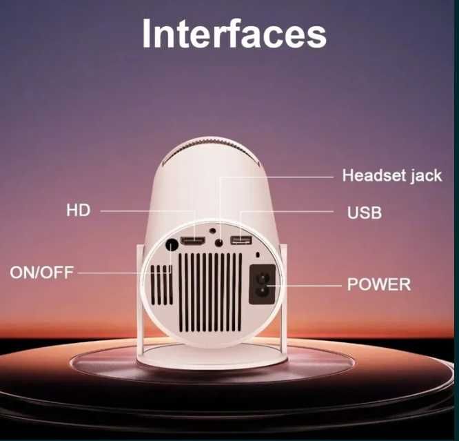 Оригінальний проектор MAGCUBIC HY300 PRO. Android 11, WiFi, Bluetooth