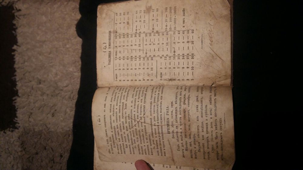 Букварь 1900 гг и Миф о создании света