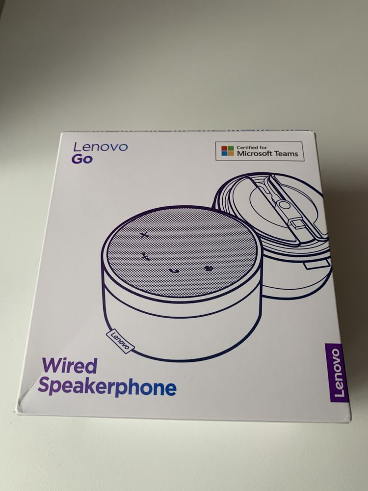 Колонка Lenovo Go Wired Speakerphone (4XD1C82055)