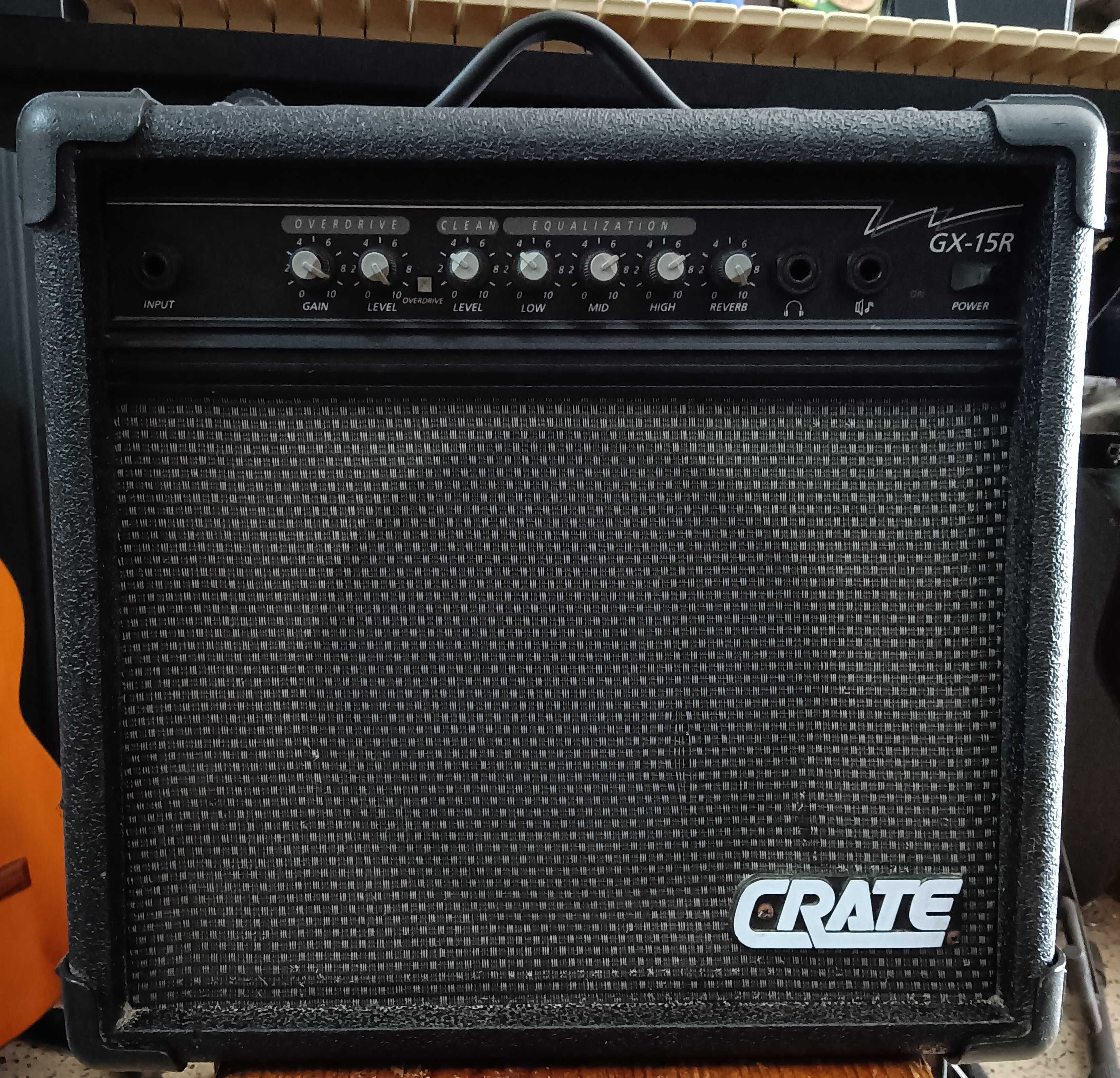 guitarra eletrica e  amplificador
