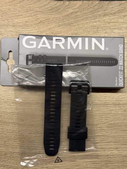 Garmin Quickfit 22 oryginalny pasek nowy czarny
