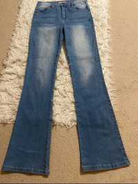 Jeansy bootcut-36