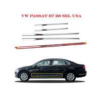 VW Passat B7 B8 SEL USA молдинги дверей передняя задняя правая левая