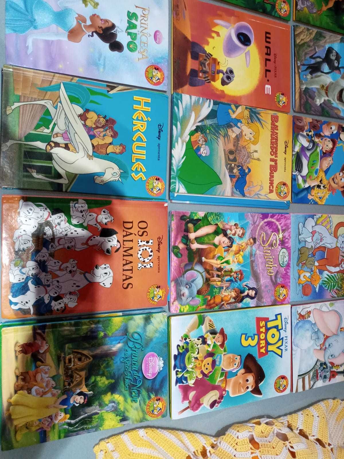 Coleção DISNEY 21 livros capa grossa