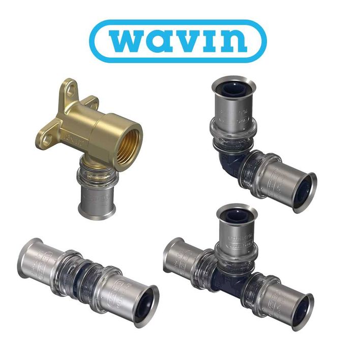 WAVIN - Kolanko, trójnik, złączka