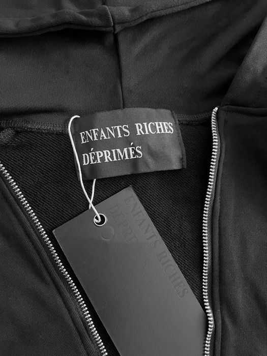 Зіп худі Enfants Riches Deprimes \ ERD чорного кольору