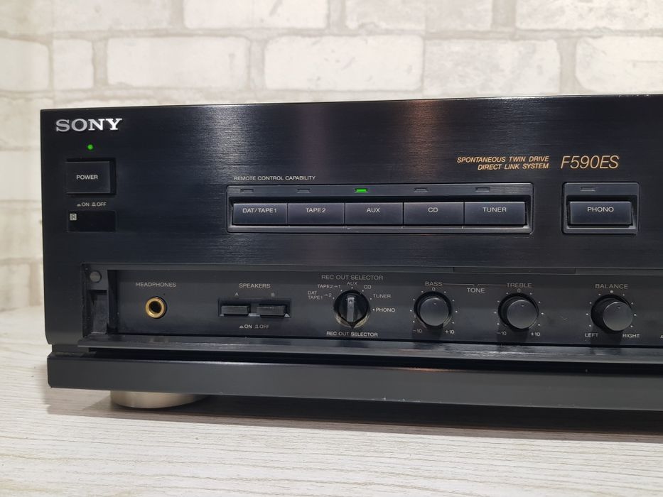 ТОП! Стерео підсилювач SONY TA-F 590 ES, *2x130 Вт, б/у з Німеччини