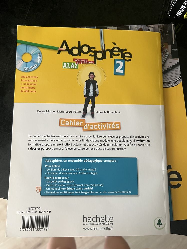 Adosphere 2 учебник французского языка