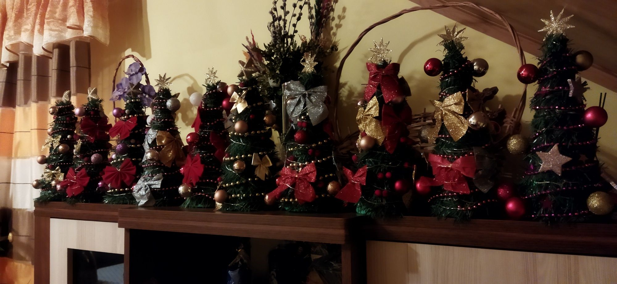 Choinki stroiki świąteczne