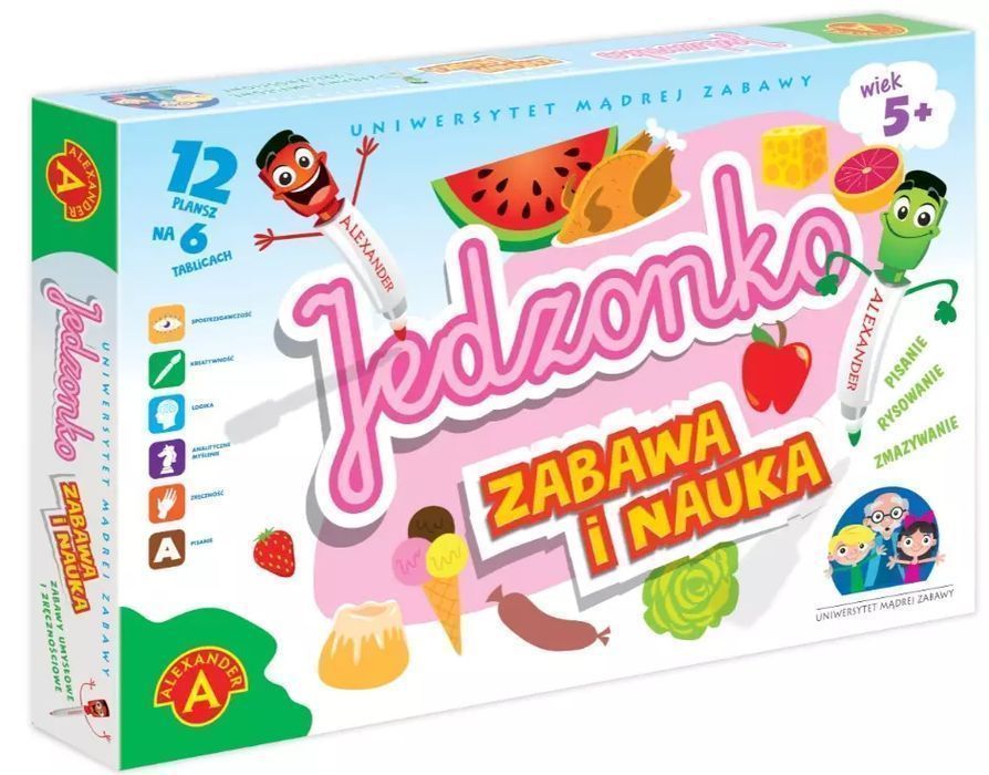 Uniwersytet Mądrej Zabawy. Jedzonko Alexander