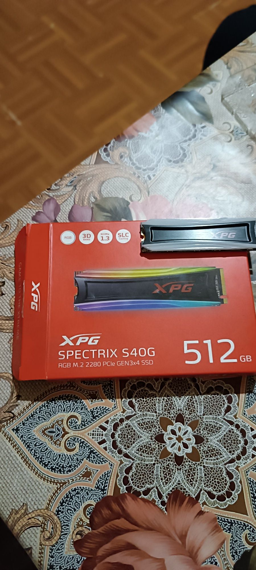 SSD накопичувач Adata XPG Spectrix S40G 512G