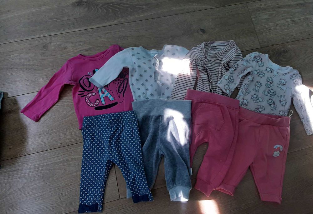 Paczka ubrań dla dziewczynki 62