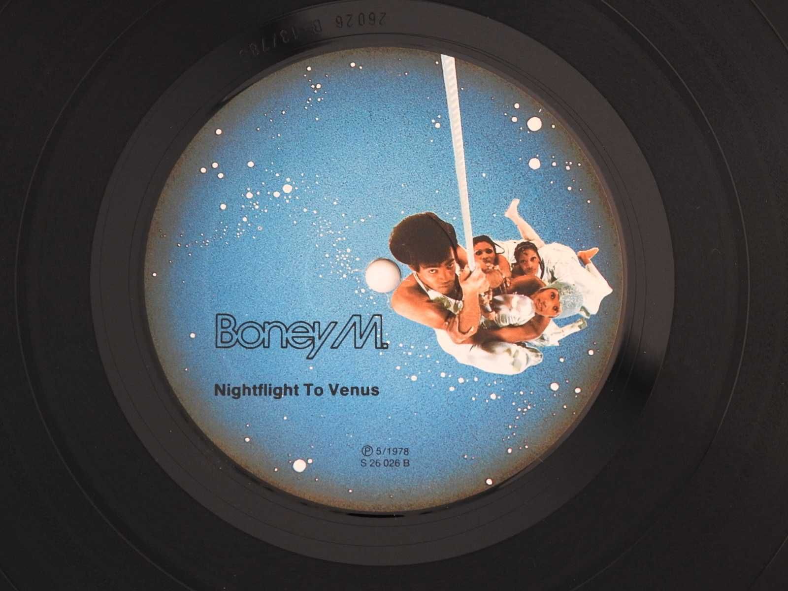 Boney M Nightflight To Venus LP 1978 Germany пластинка + вкладыш NM