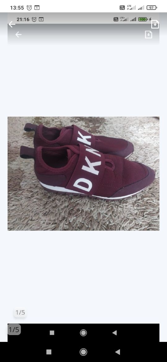 Sneakersy damskie DKNY rozmiar 37 /37,5