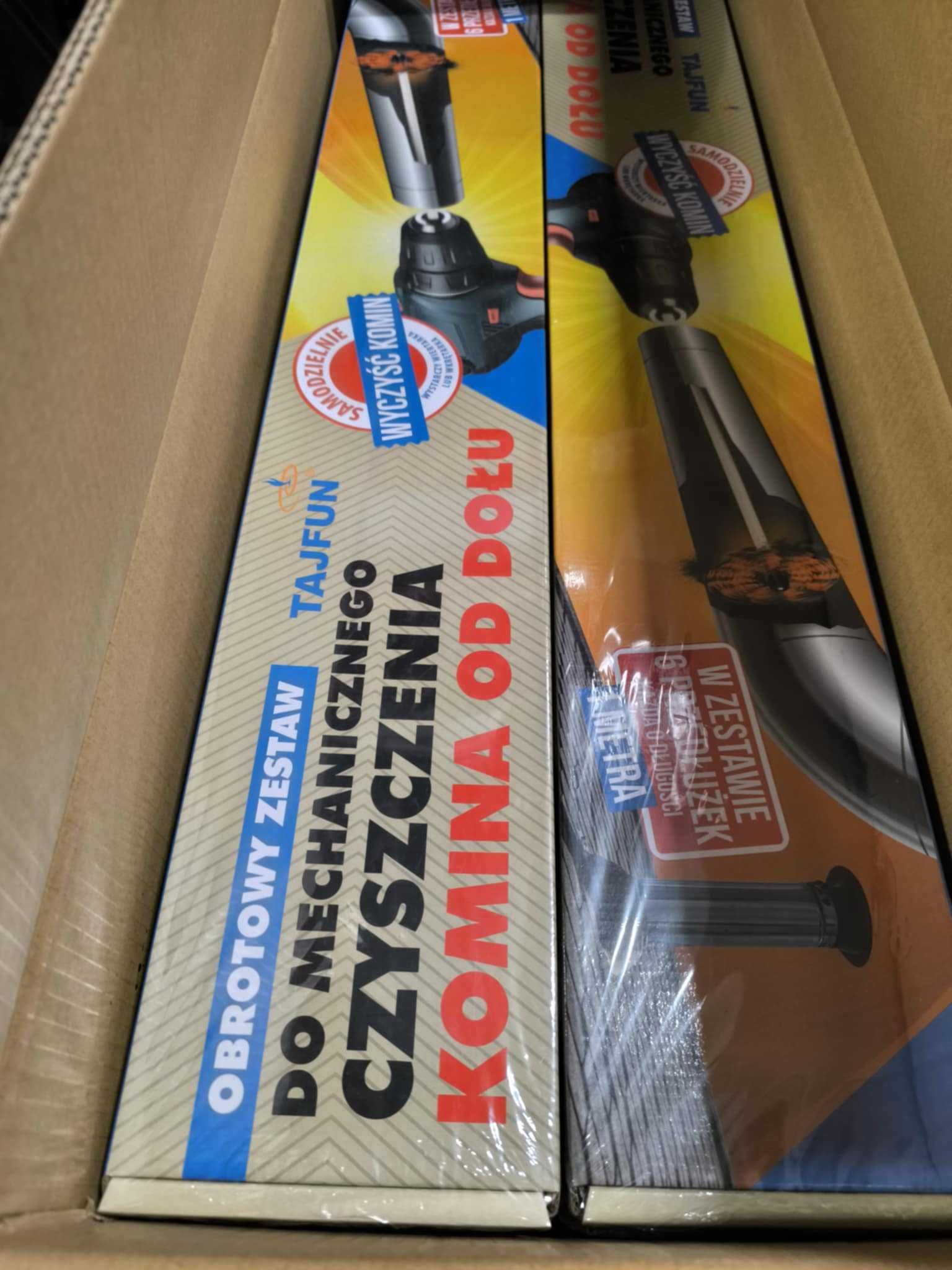 TAJFUN obrotowy zestaw do czyszczenia komina