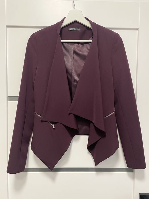 Fioletowa Marynarka Bershka S