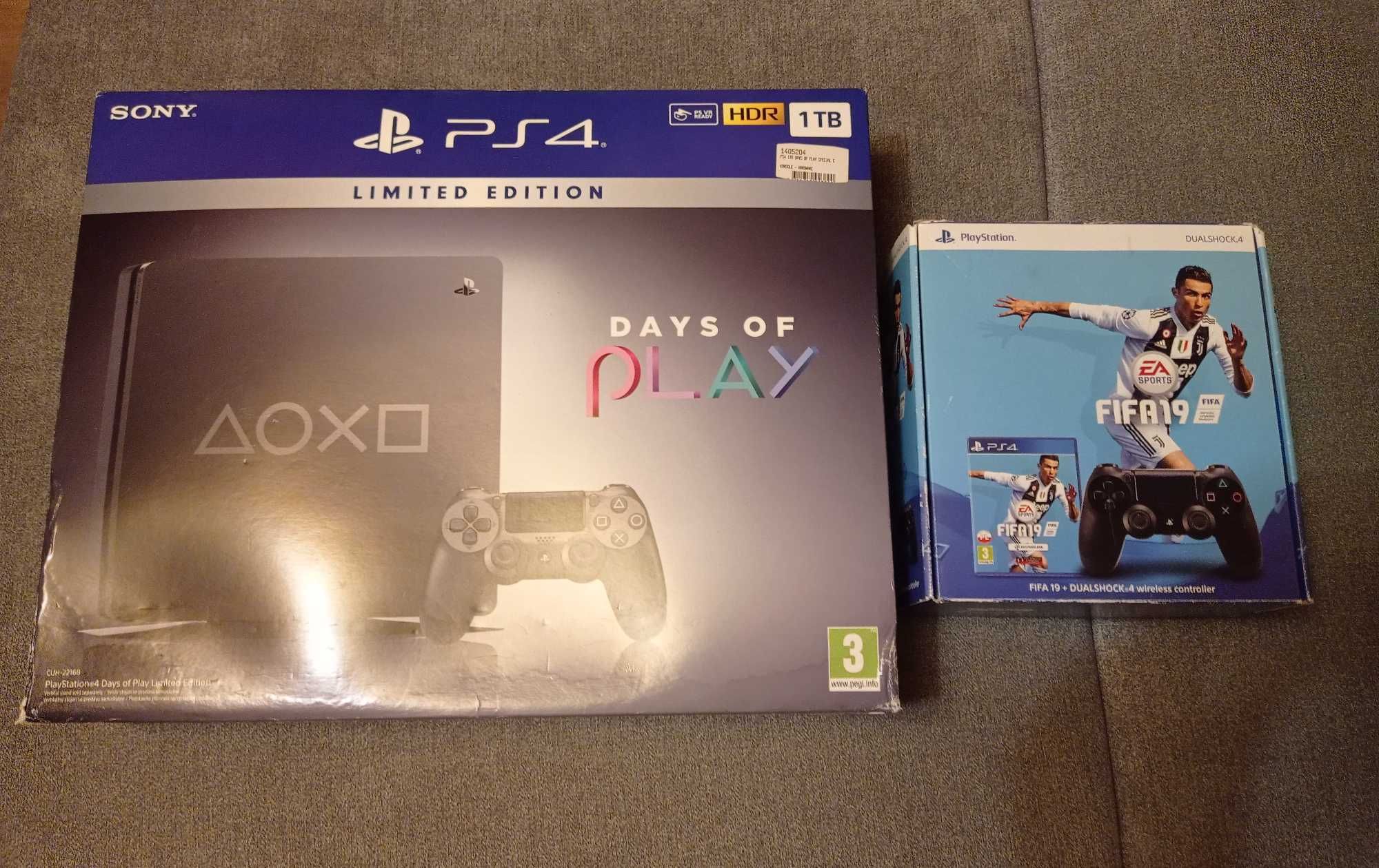 Konsola PS4 Slim 1TB: Days of Play Limited Edition