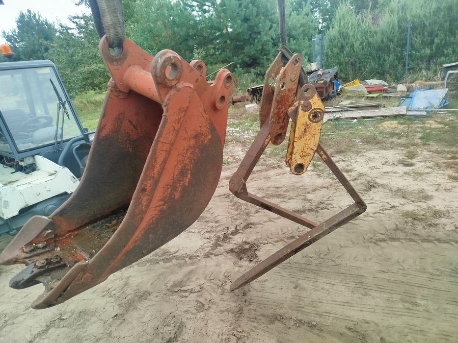 Łyżka widły do palet koparka case 580 k.g sle